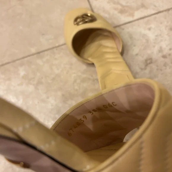 Gucci GG Marmont Matelasse Heels - Picture 5 of 8